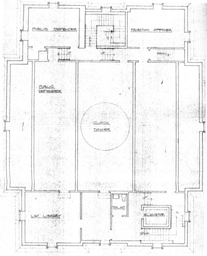 Main hall blueprint