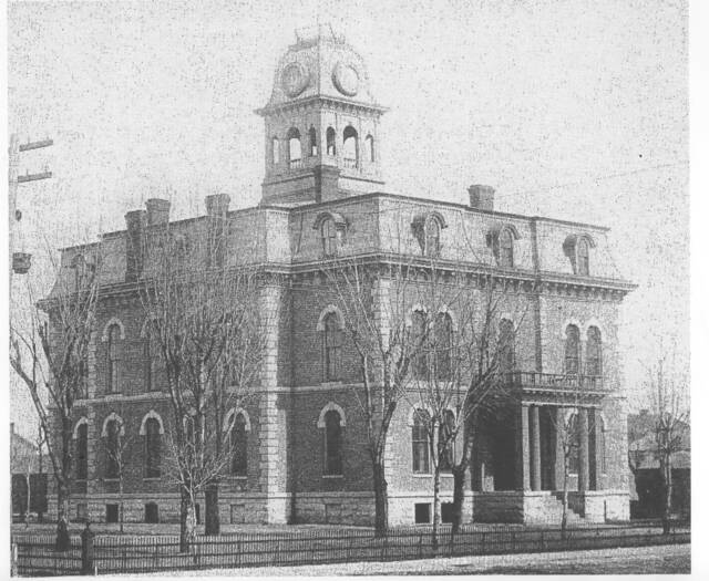 Courthouse B&W In Winter Courthouse B&W In Winter