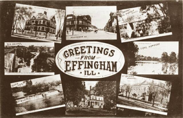 Effingham Post Cards Effingham Post Cards